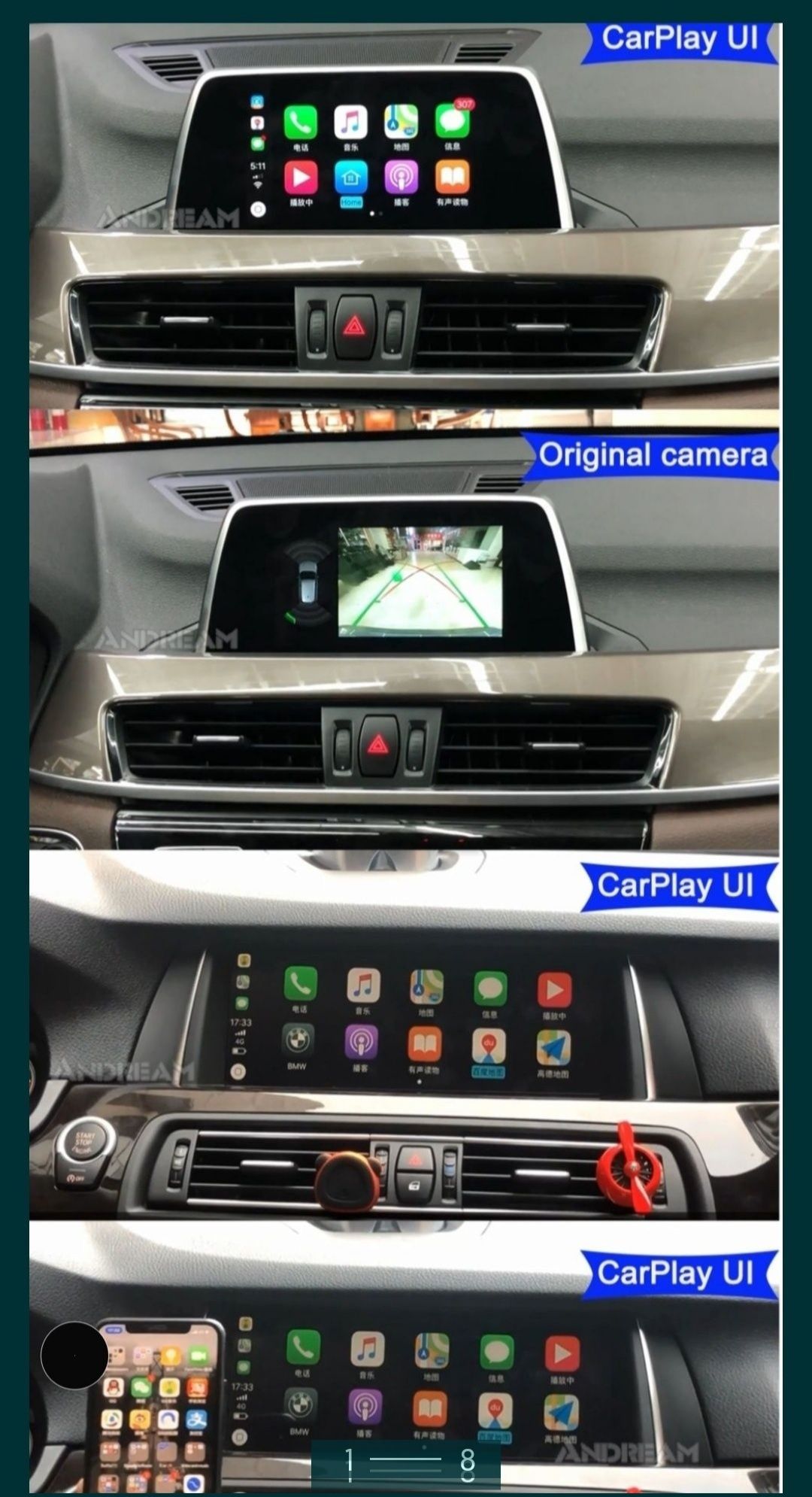 Modul Carplay Wireless Bmw CCC,Nbt,Cic