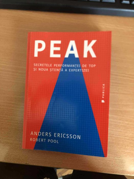 Vand cartea "Peak" (Anders Ericsson)