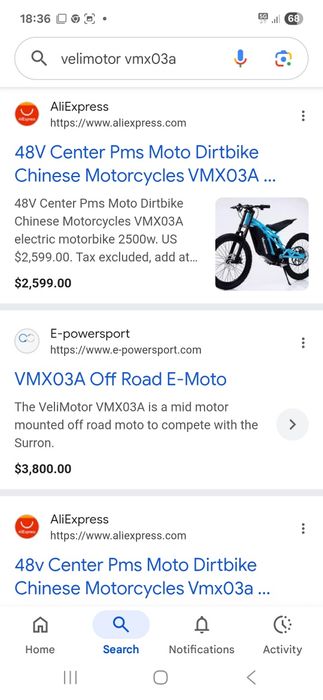 Електрически мотор 2500W VeliMotor VMX03A