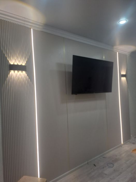 РЕМОНТ  И  Натяжной  потолок