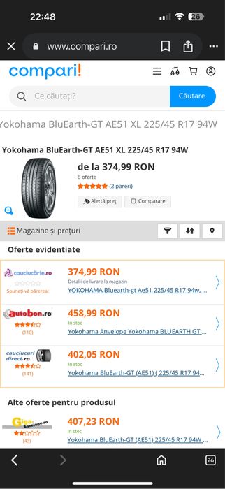 Jante r17 bmw e90 e91 e92 e93 e87 e81 e82 e88 anvelope 225/45/17