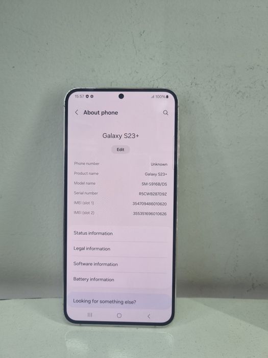 Samsung S23 plus 256GB