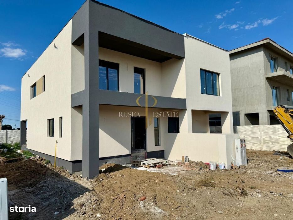 Duplex modern 4 camere - P+E cu teren generos în Giroc – Comision 0%
