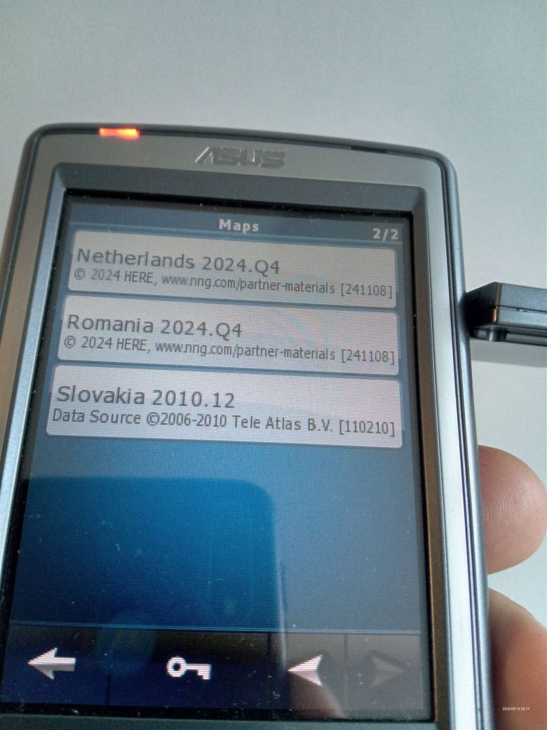 PDA asus mypal 636N