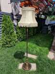 Lampadar cu picior Vintige, retro material bronz