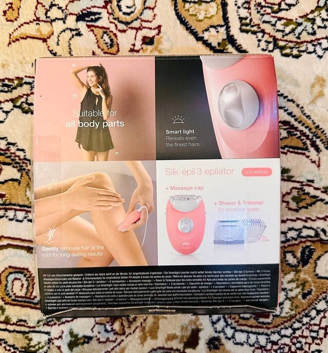 Braun Silk Epil epilator, эпилятор,Браун,holati ideal