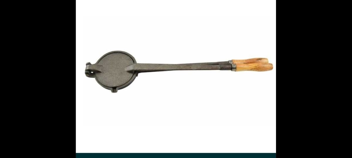 Presă fript slănină/ picurator din fontă Ofertă 109 lei