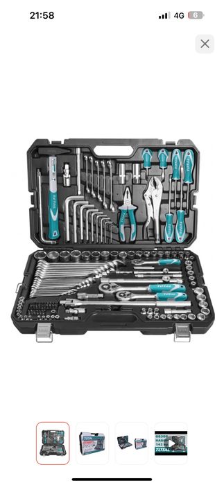 Продам новую Набор автомобильный 142 предмета Total THKTHP21426