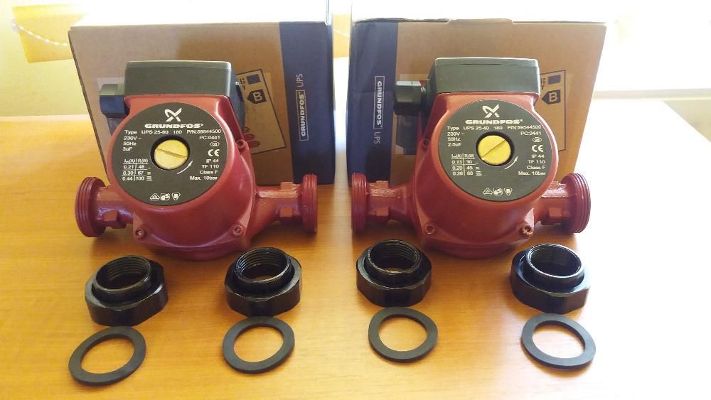 Vand pompe recirculare Grundfos 25-40-180 si 25-60-180 NOI !