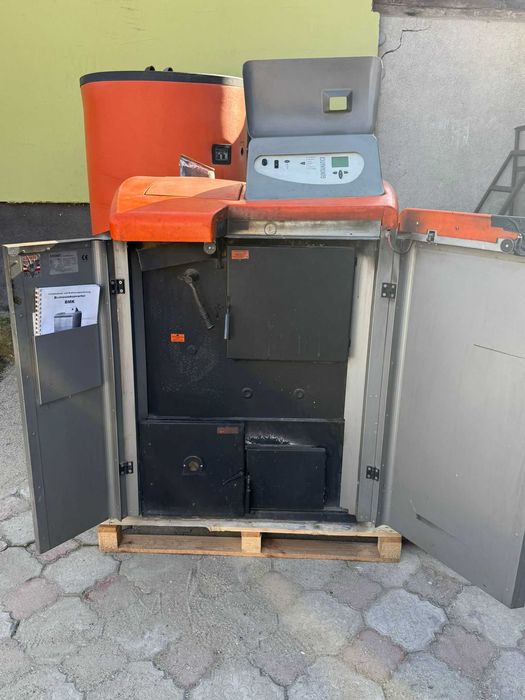 Centrala Guntamatic BMK 30 cu gazificare din inox, aprindere automata