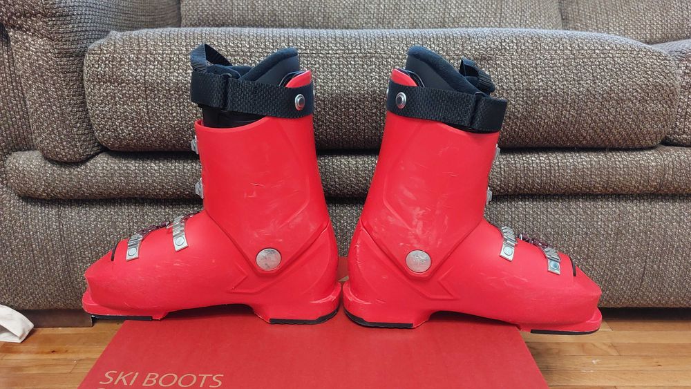 Clapari pentru copii Atomic REDSTER JR 60 rosu marime mondo 25/25.5