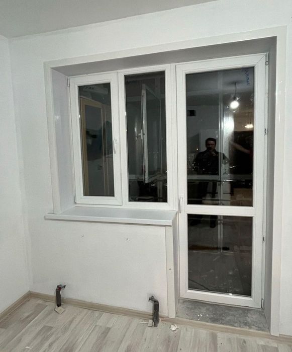 Балконный блок из ПВХ. Гарантия. Недорого