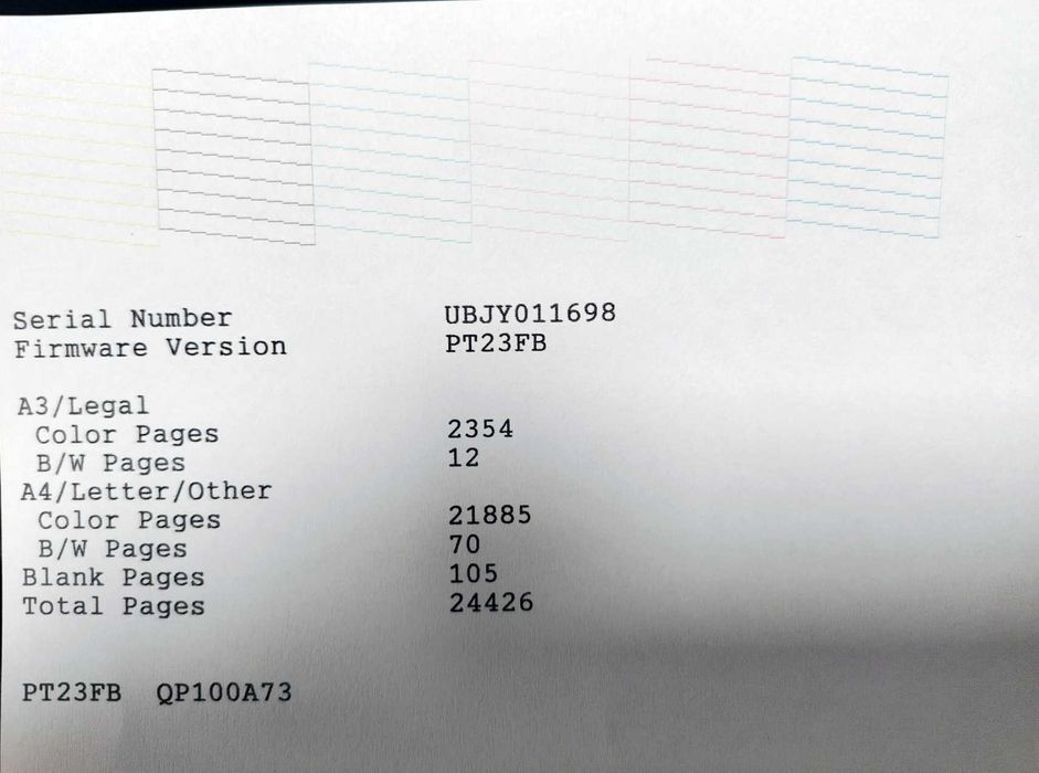 Принтер Epson l-1800 a3+ като нов