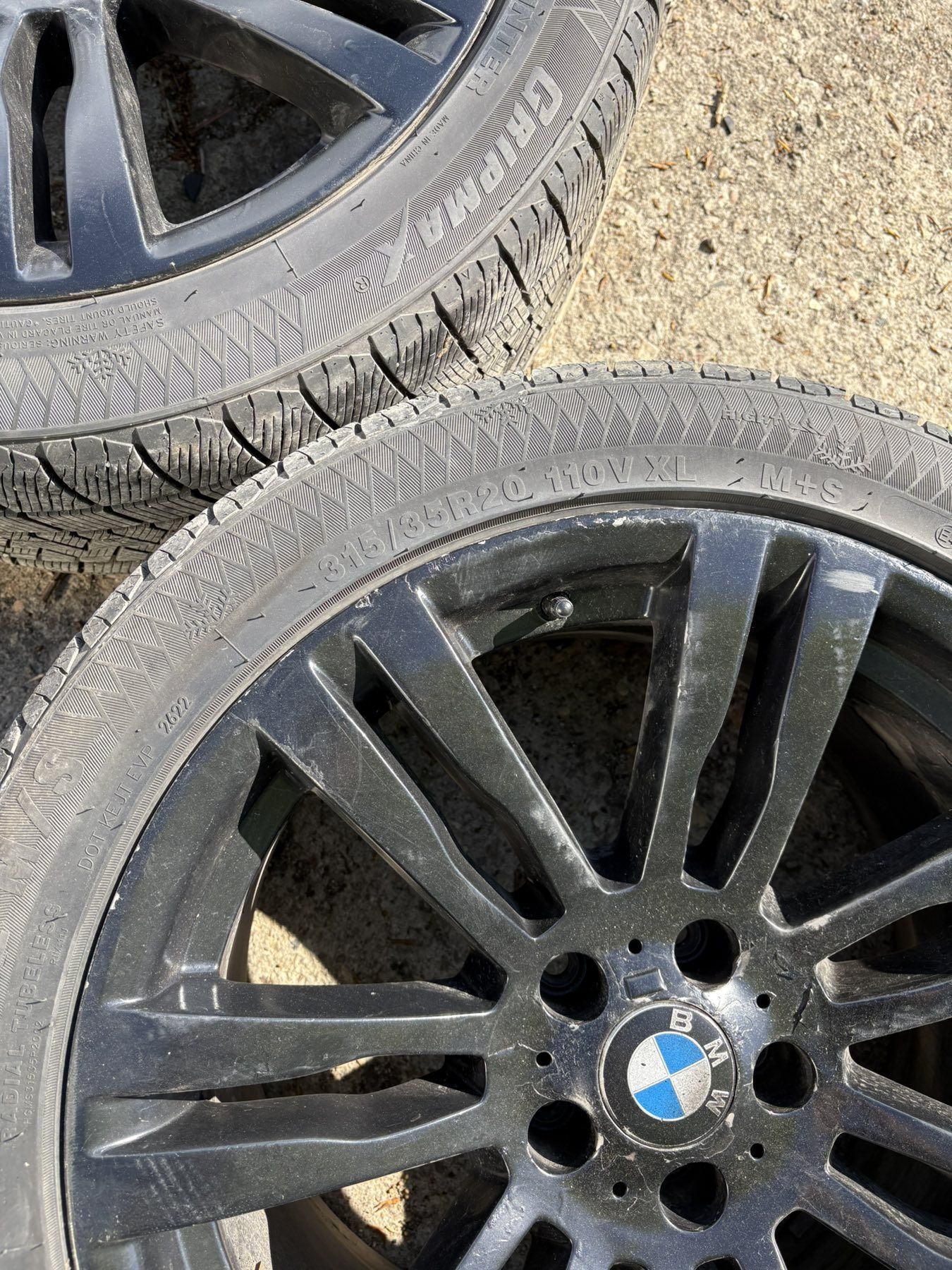 20" джанти с гуми спорт пакет BMW Style 333M