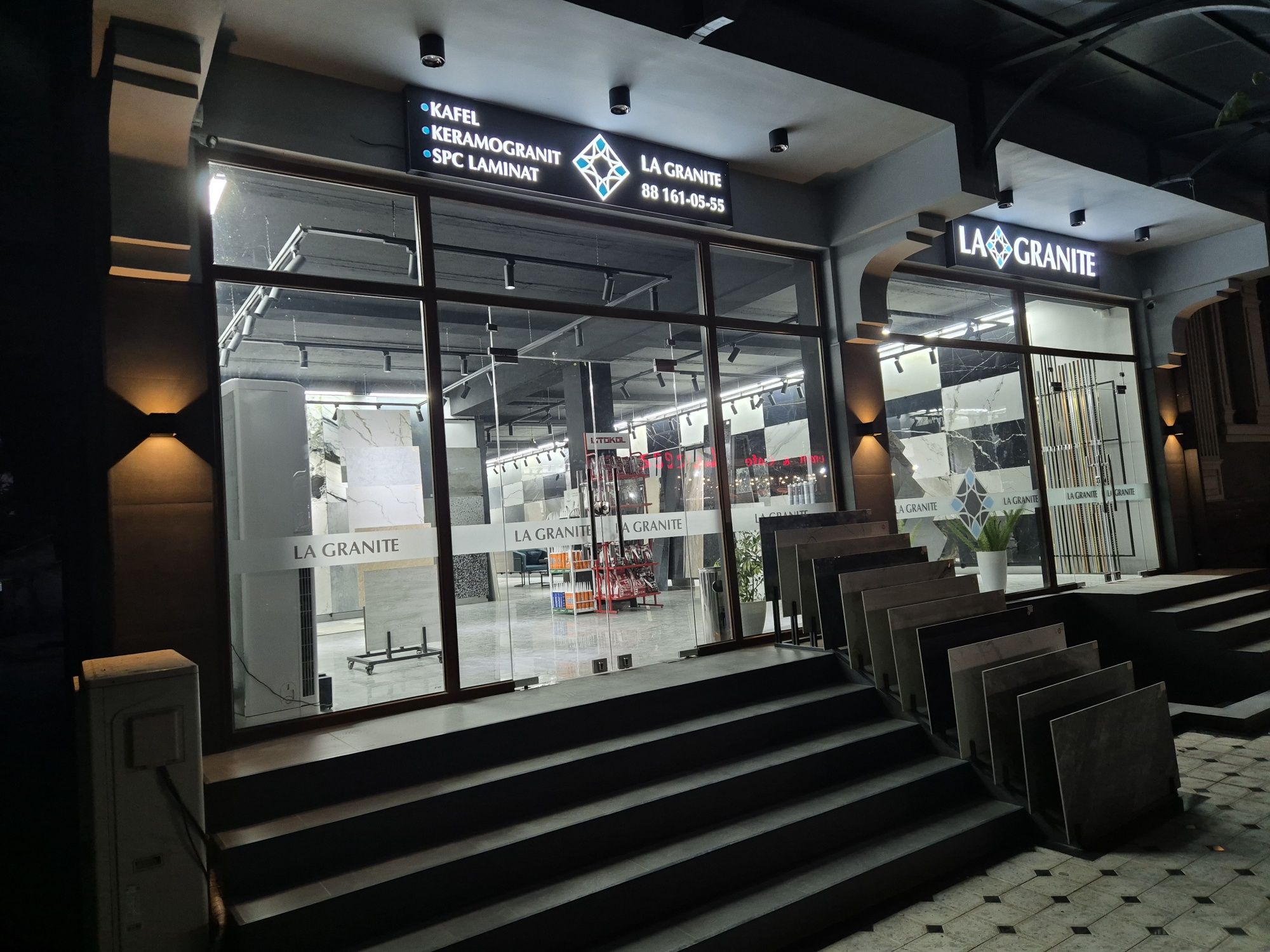 La granit. Kafel, granit, keramogranit, spc laminat. Magazin Andijon s