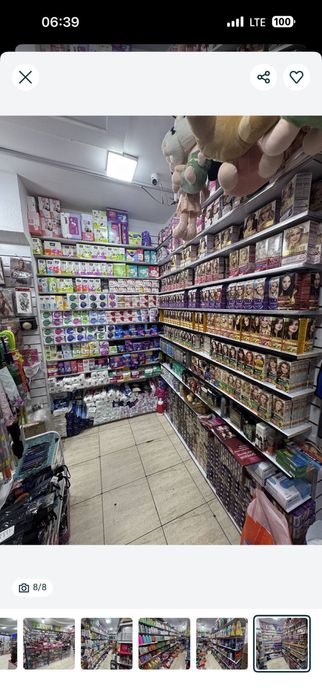 Tayyor yurib turgan do’kon sotiladi. Parfyumeriya Moyushiy dokon.