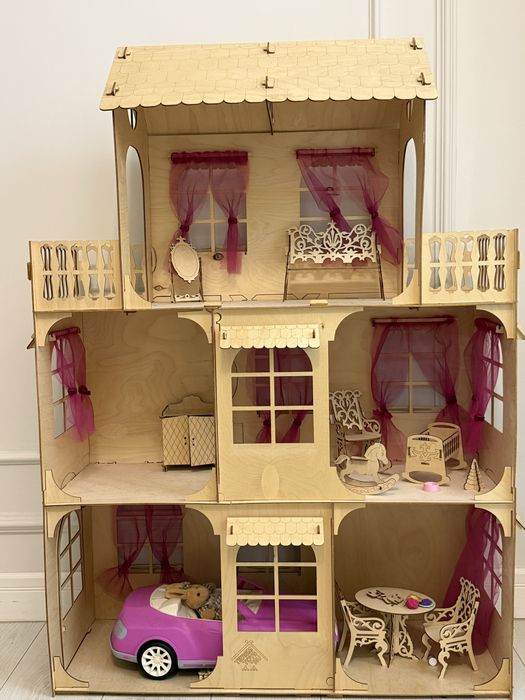 детский кукольный домик