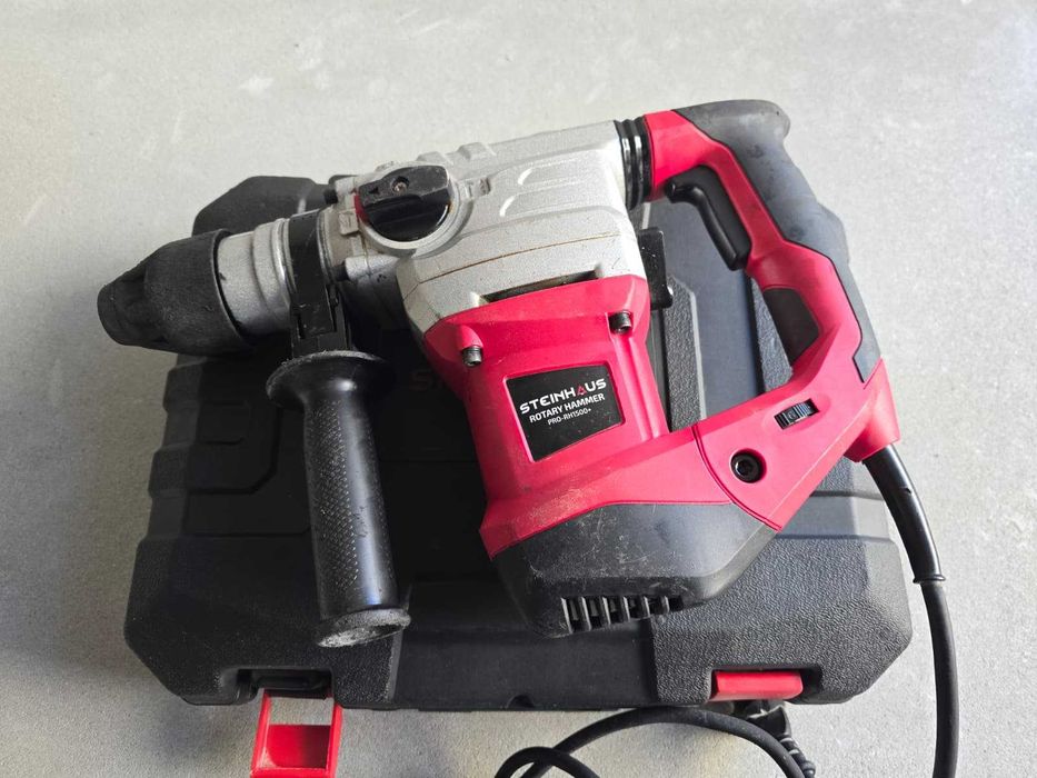 Ciocan rotopercutor Steinhaus PRO-RH1500+, 1500W, 860 RPM, 5.5J