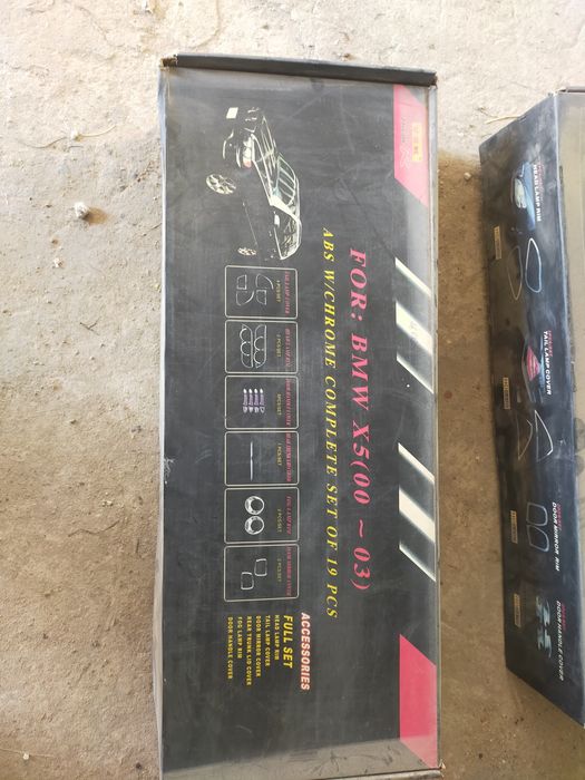 Хром пакет бмв и Мерседес