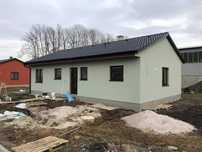 Casa modulara pe structura metalica si panou sandwich termoizolant