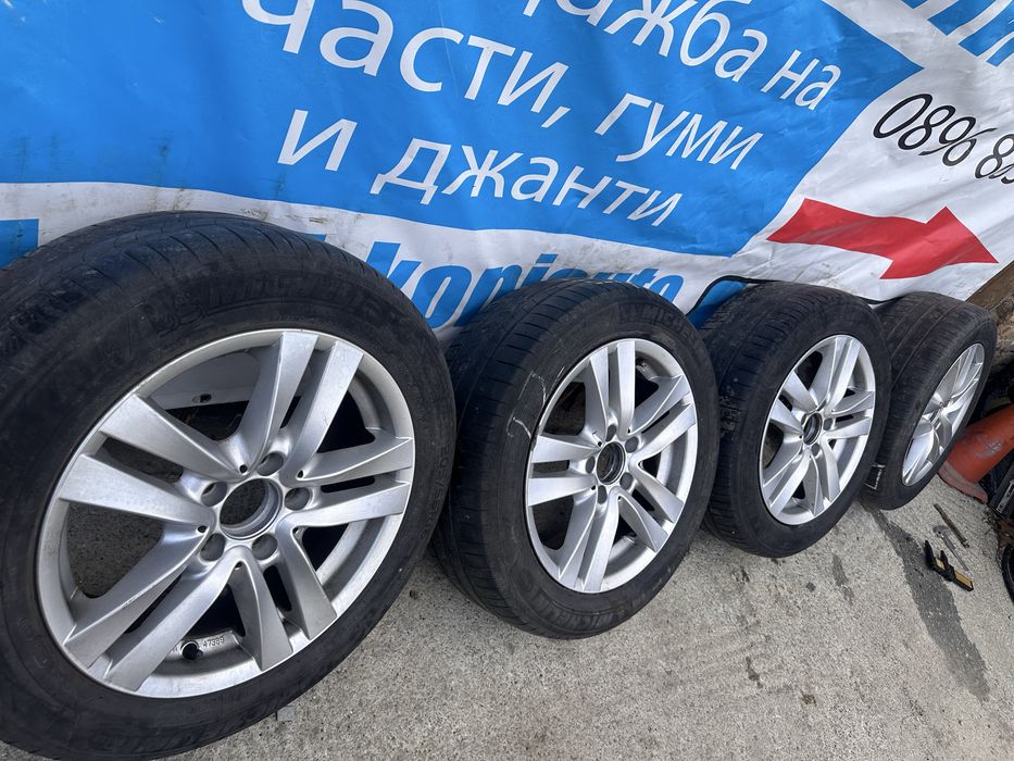 16 5х112 джанти с летни гуми