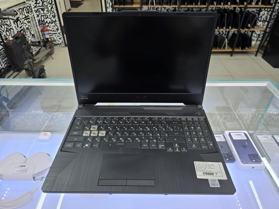 Ноутбук Asus Tuf core i5 10300H озу 8gb ssd512gb Gtx1650 рассрочка
