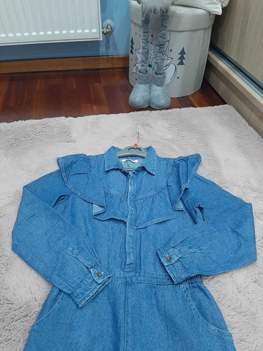 Vand salopeta fete blugi, 152 cm