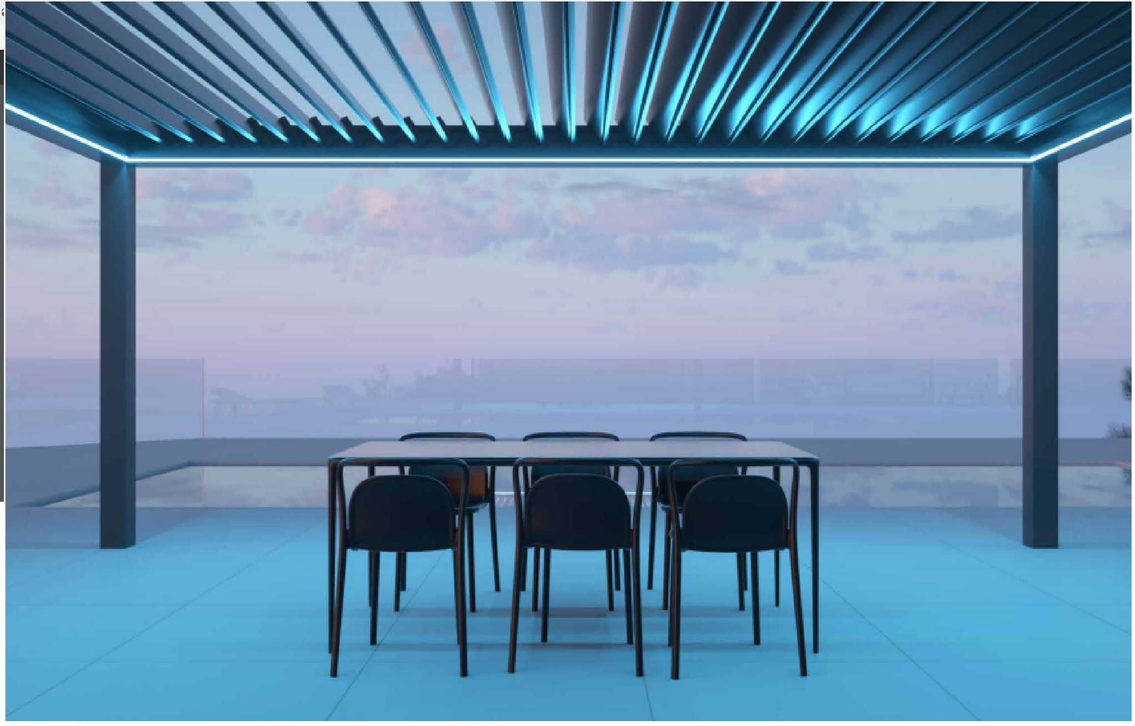 Copertine retractabile/Pergole/Marchize/Inlocuire material dif culori