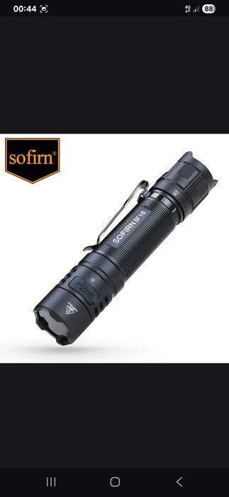 Sofirn Sf 16 ультрафиолетовый фонарь