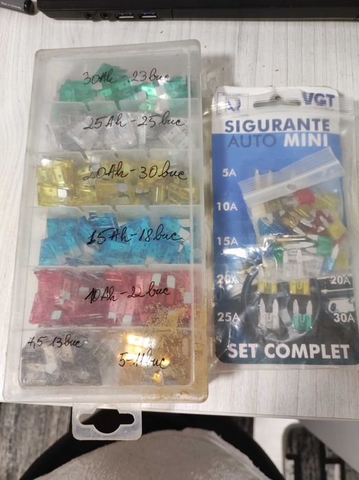 Siguranțe auto standard și micro