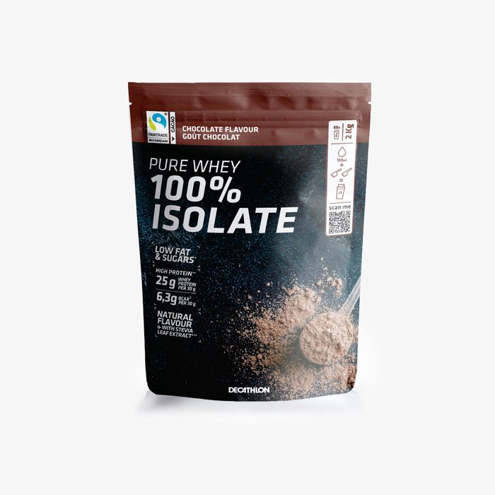 Proteină Pure whey 100% isolate Gust de - produs resigilat Decathlon