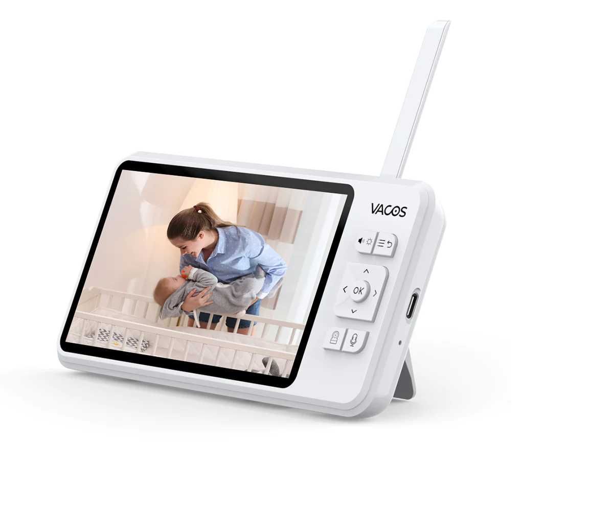 Бебефон Vacos с 5" дисплей Бейбифон Babyphone