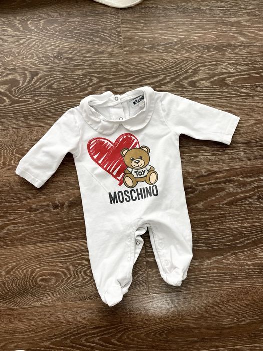 Сет Оригинални бебешки бодита на Armani, Moschino и Philip Plein