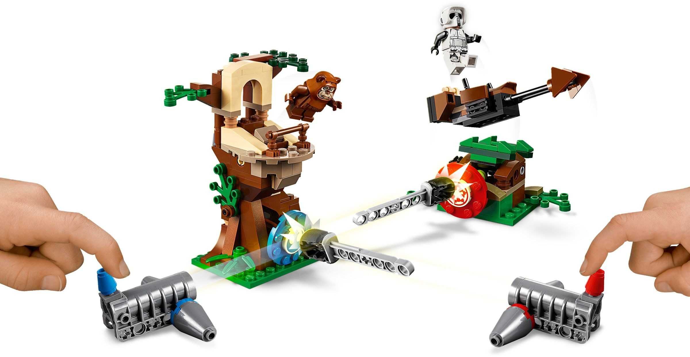 LEGO Star Wars 75238 - Asaltul Endor - Ewok vs Scout -NOU