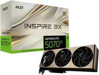 Placa video MSI GeForce RTX 5070 Ti INSPIRE 3X OC 16GB GDDR7 256bit