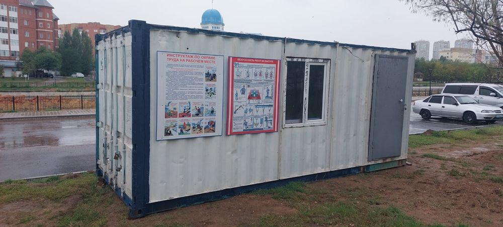 Контейнер 20 ф утепленный бытовка прорабская каптерка