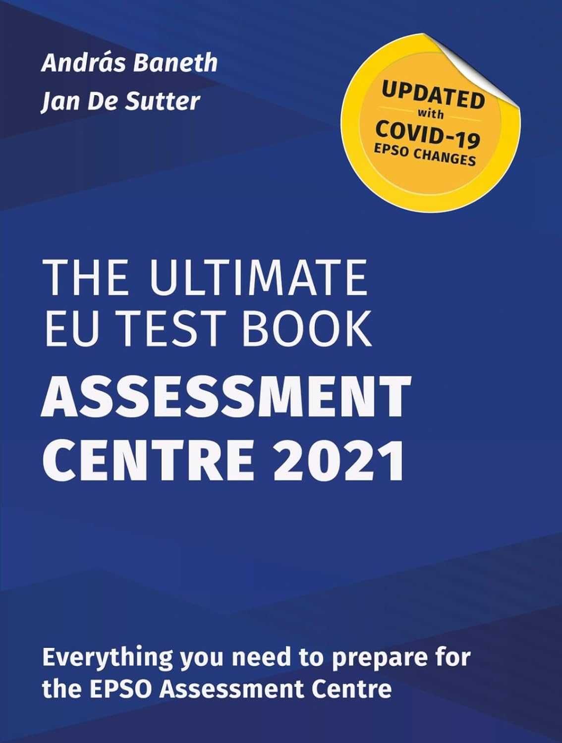 EPSO - The ultimate EU  test book - Assessment Centre 2021