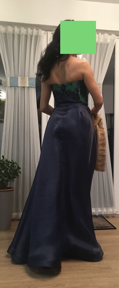 Rochie de seara cu corset din brocart Atelier Bobar