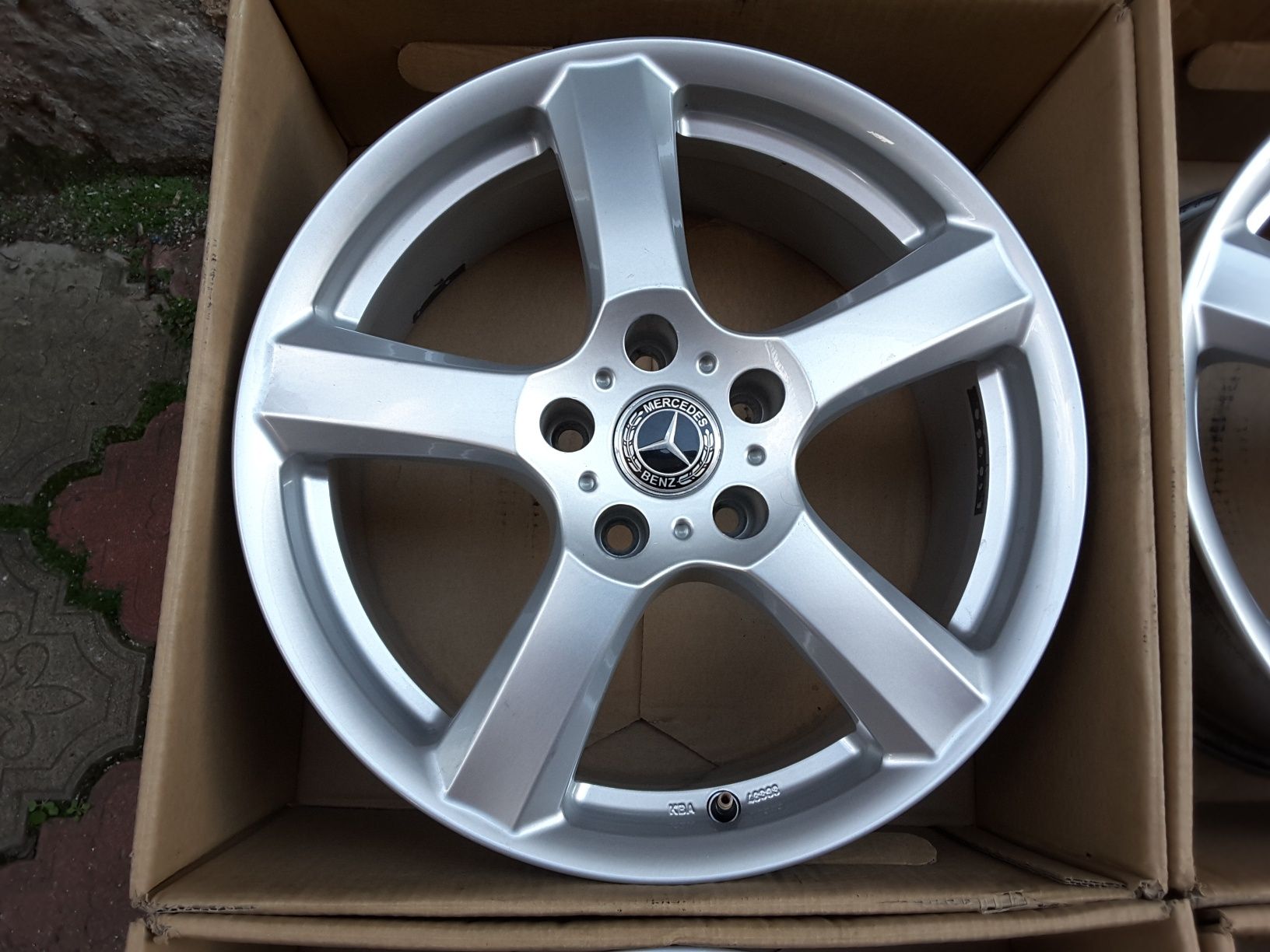 jante aliaj 17; 5x112; Mercedes C, V class, w204,w205, Vito w447, GLK