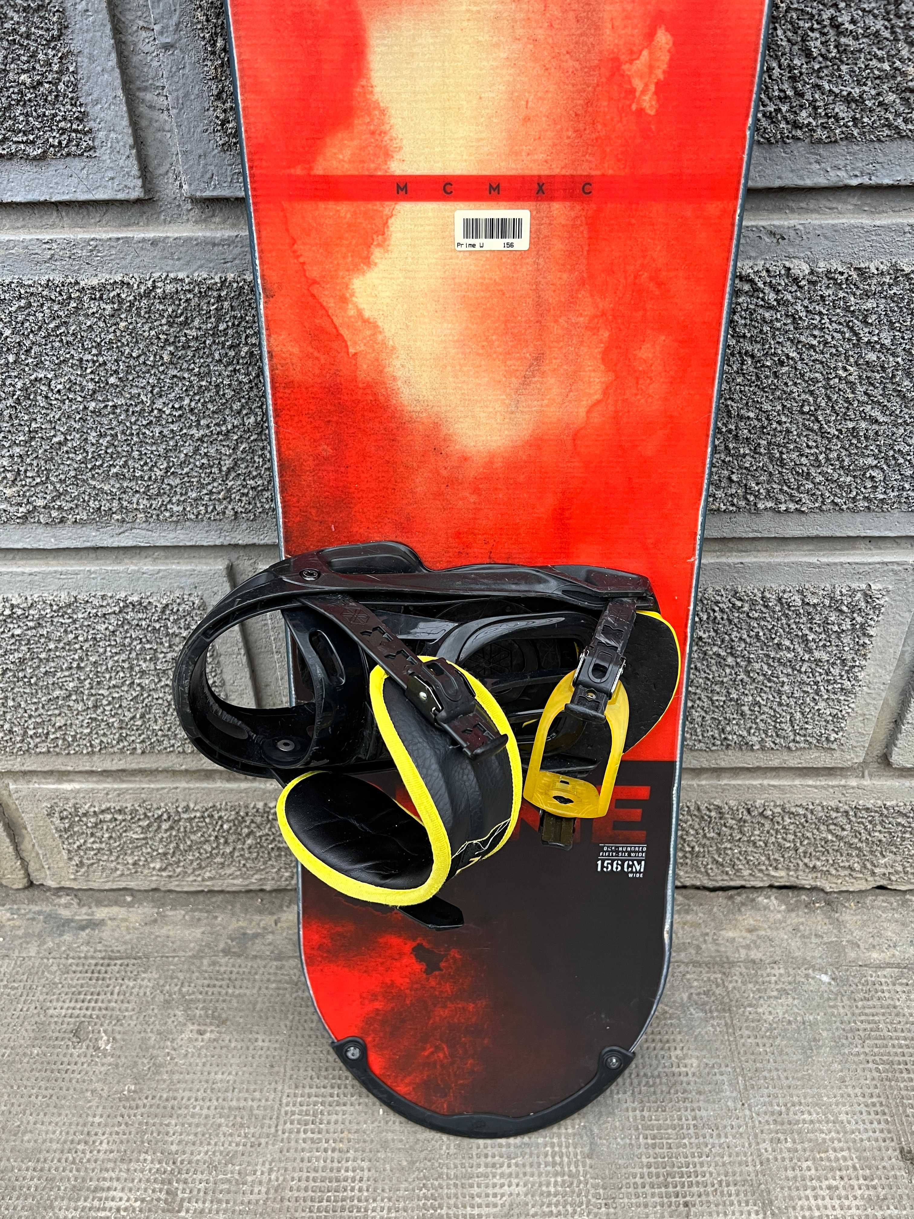 placa snowboard nitro prime wide L156