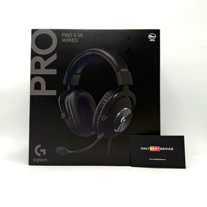 Casti Logitech Pro X SE Black