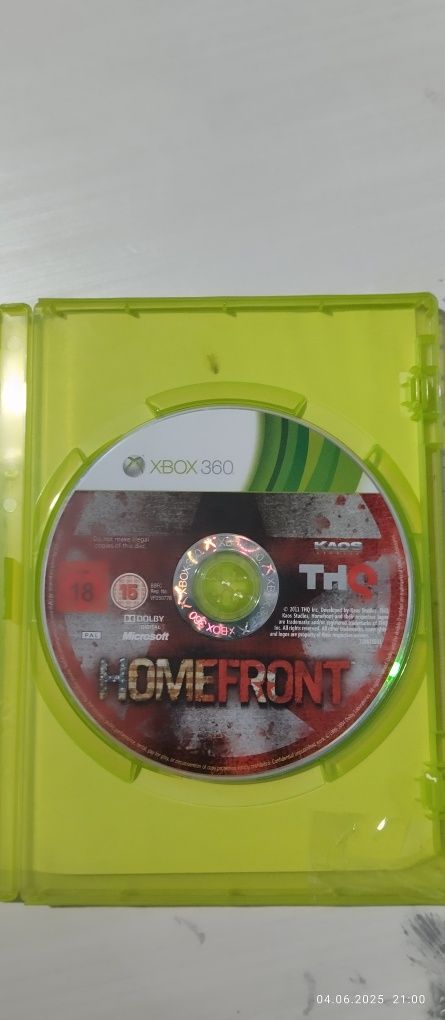 Игры на XBOX 360 лицензия