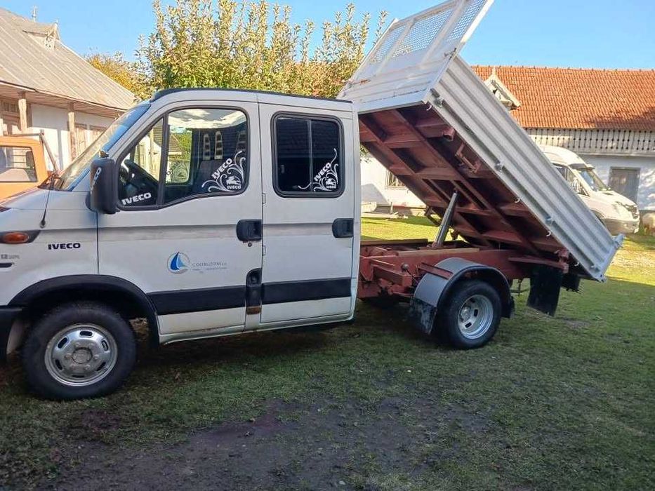 Iveco daily basculabil pe 3 parti pe cutie