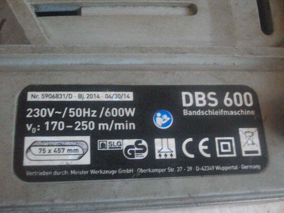 ЗА ЧАСТИ/РЕМОНТ-Лентов Шлайф-Герм-Duro/TIP/King Craft/Black Decker/S1B