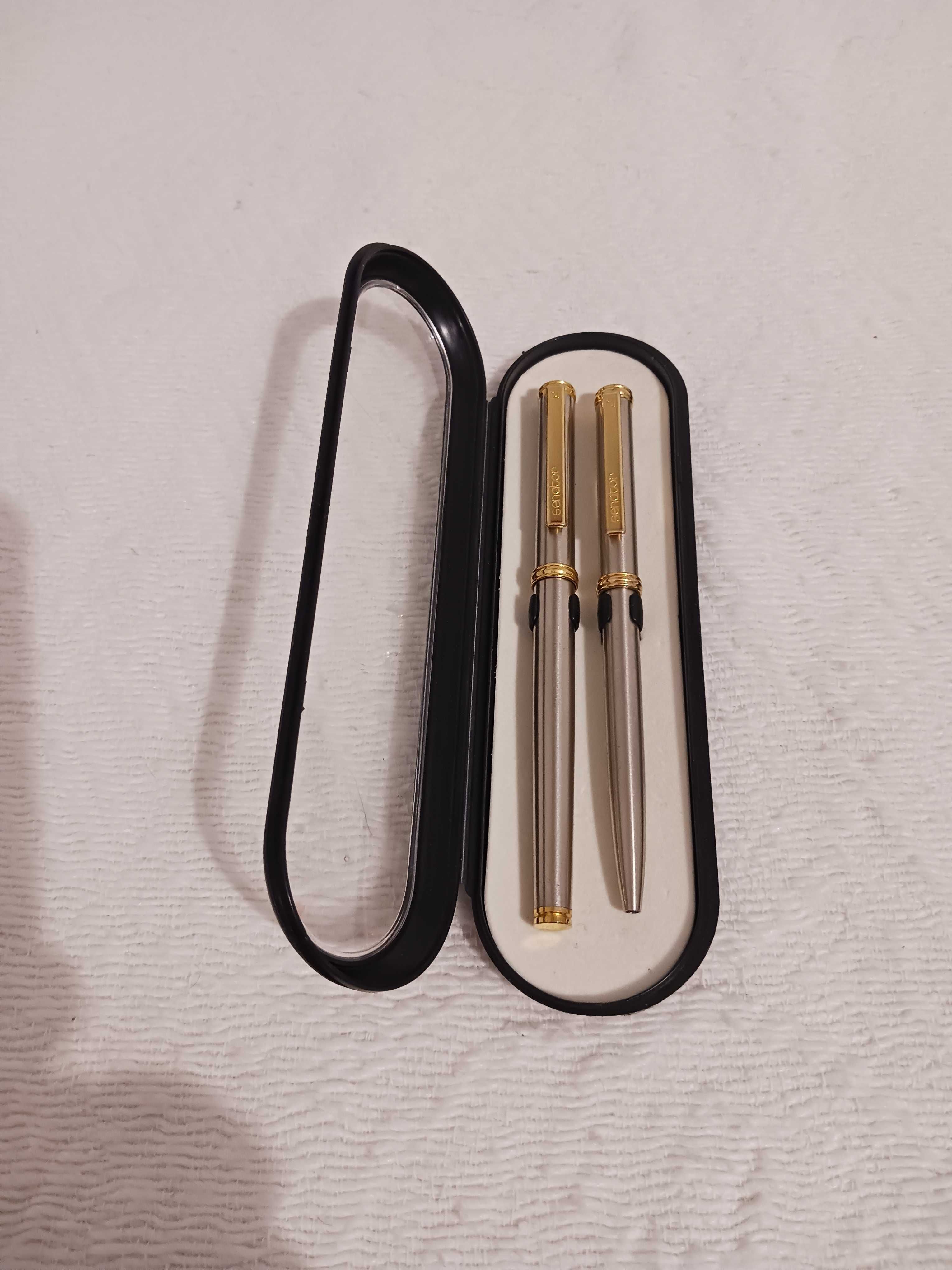 Комплект химикалка и писалка Senator