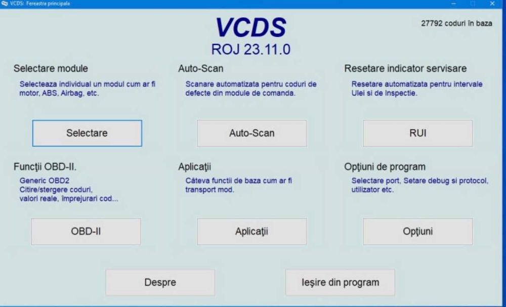 Diagnoză auto VAG cu VCDS