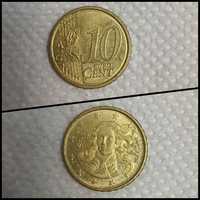 moneda 10 euro cent 2009 Italia