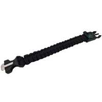 Bratara IdeallStore®, Military Surplus, paracord, 26 cm, negru