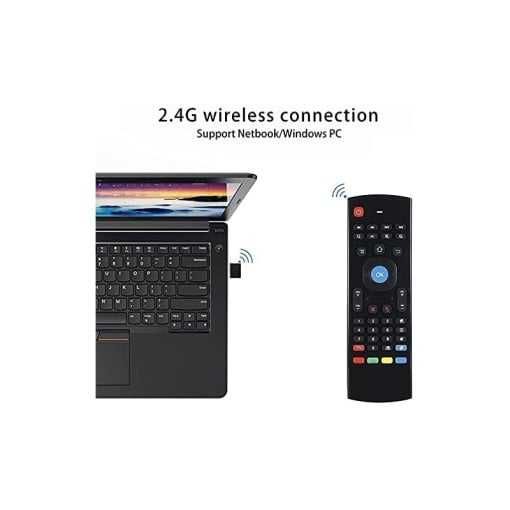 Telecomanda universala Smart TV Box cu tastatura, 2.4G, USB, Mini PC