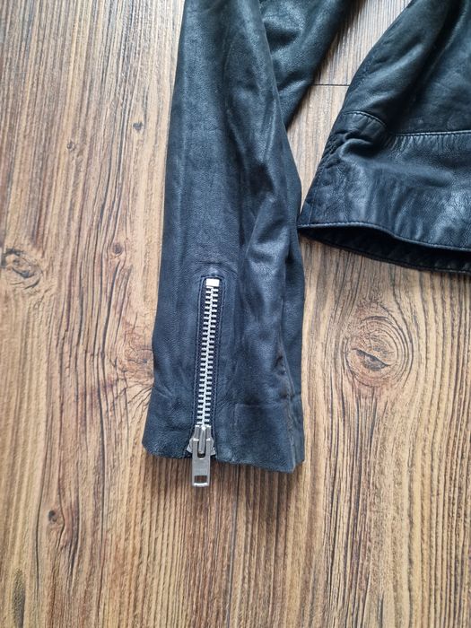 Страхотно дамско кожено  яке MDK  размер 38 , естествена кожа